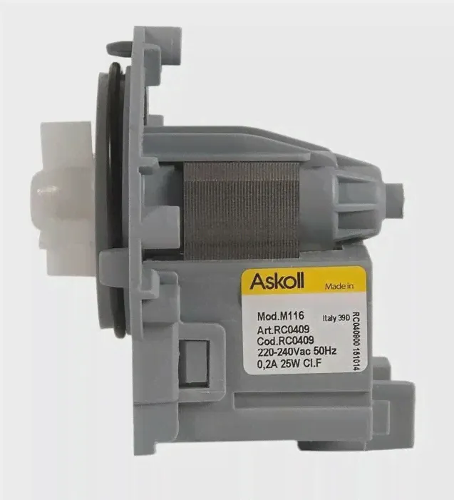 Помпа на 3 винтах, универсальная Askoll 25W старого образца Indesit PMP001UN (art.: 3920bf8a641cc)-3