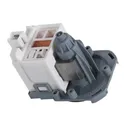 R050 Насос сливной (помпа) Askoll 30 Вт для стиральной машины Bosсh, Siеmens, Zanussi, Electrolux, 3 клеммы назад вместе без улитки
