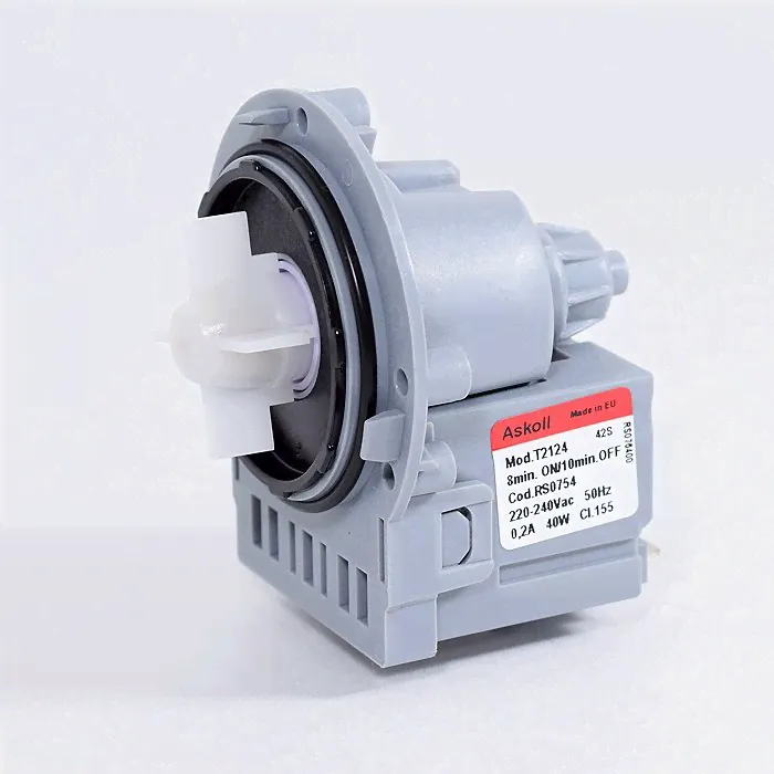 Сливной насос Askoll M332 40w на 3 винтах алюминий-0